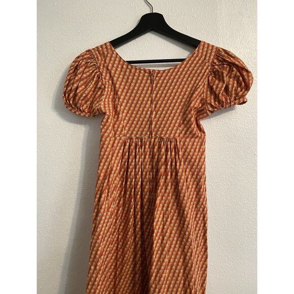 Pleasant Company Sz 12 Dress Like Your Doll American Girl Josefina Orange C - Picture 6 of 12
